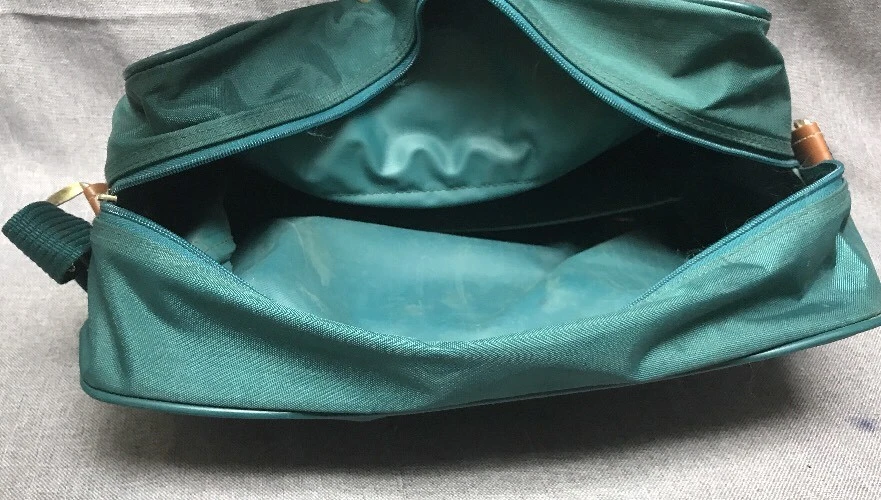 Bolsa de mano American Flyer verde Foto 4 de 4