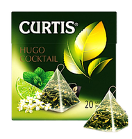 Curtis GrüNer Tee Hugo Coctail 20 Pyramidenbeutel Pyramid Tea