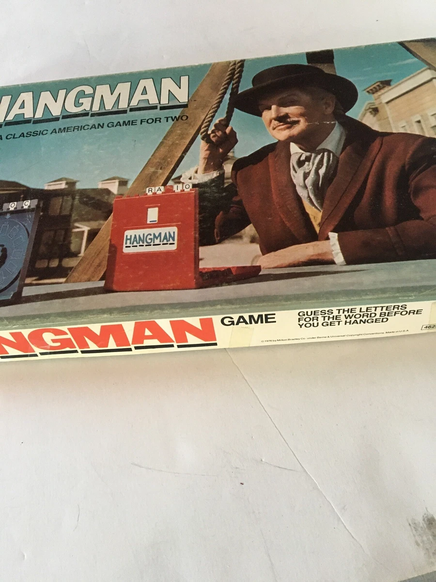 Vintage HANGMAN A Classic American Game for Two Complete