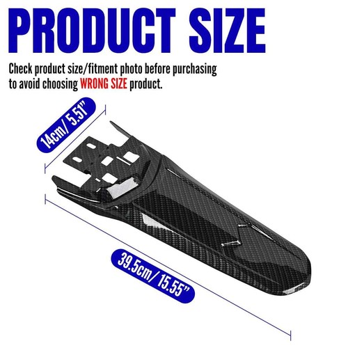 Carbon-Optik Hinten Kotflügel Schutzblech Spritzschutz Für Sur-Ron Light Bee X S - Bild 5 von 13