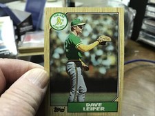 1987 Topps Baseball DAVE LEIPER FROM VENDING # 441