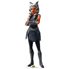 AHSOKA TANO Star Wars Clone Wars Lifesize CARDBOARD CUTOUT Standup Standee F/S