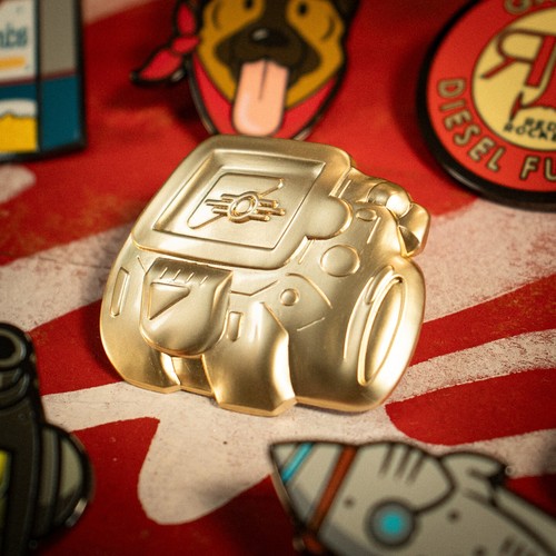 Fallout Mystery Pin Badges CDU Box Containing x12 Blind Boxes of Pins - Picture 10 of 24