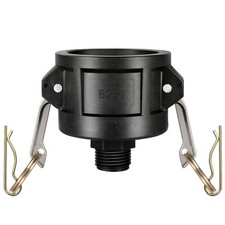 IBC Tote Fittings 2" Camlock to 3/4" Male Garden Hose Adapter for Tanks