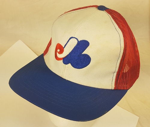 Montreal Expos Trucker Hat Snapback 