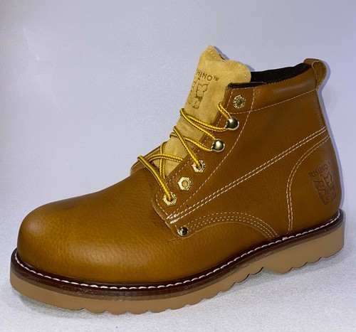 Rhino 61M26 Mens Tan 6 inch Plain Toe 