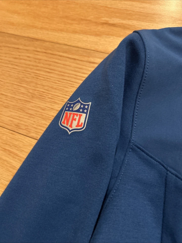 Camiseta Nike NFL Indianapolis Colts On-Field DriFIT Media Cremallera UV Talla S NKP7 Azul Para Hombre’s Foto 3 de 4