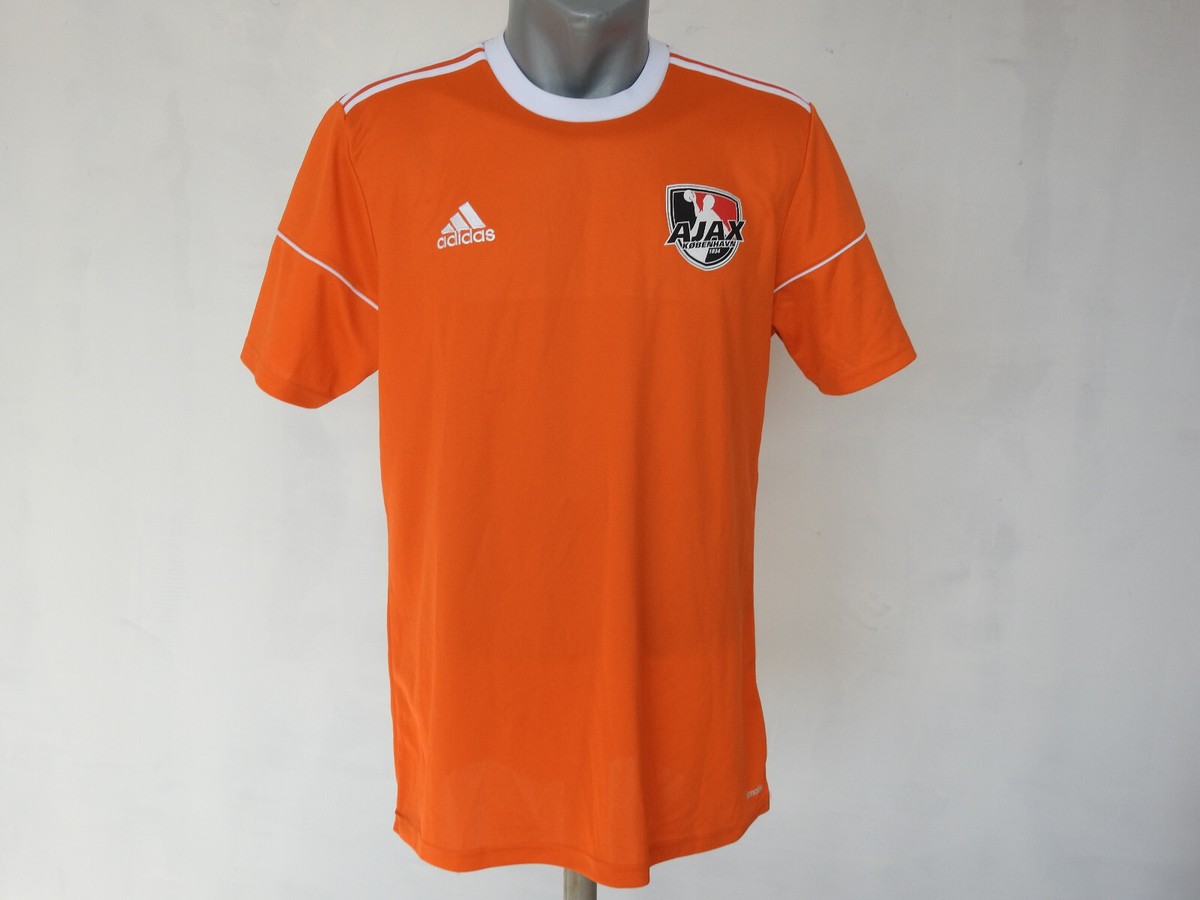 Ajax Copenhagen Handball Jersey Adidas Orange Shirt Size L