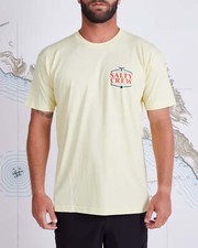 SALTY CREW Men's S/S Shirt SKIPJACK PREMIUM - Banana - Large - NWT - LAST ONE
