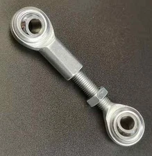 Adjustable Link RH 3/8"-24 Thread W 3/8" Bore, Rod End, Heim Joints CFR6+CMR-6