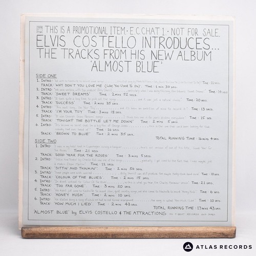Elvis Costello & The Attractions Elvis Costello Introduces The Tracks On His New - Picture 3 of 8