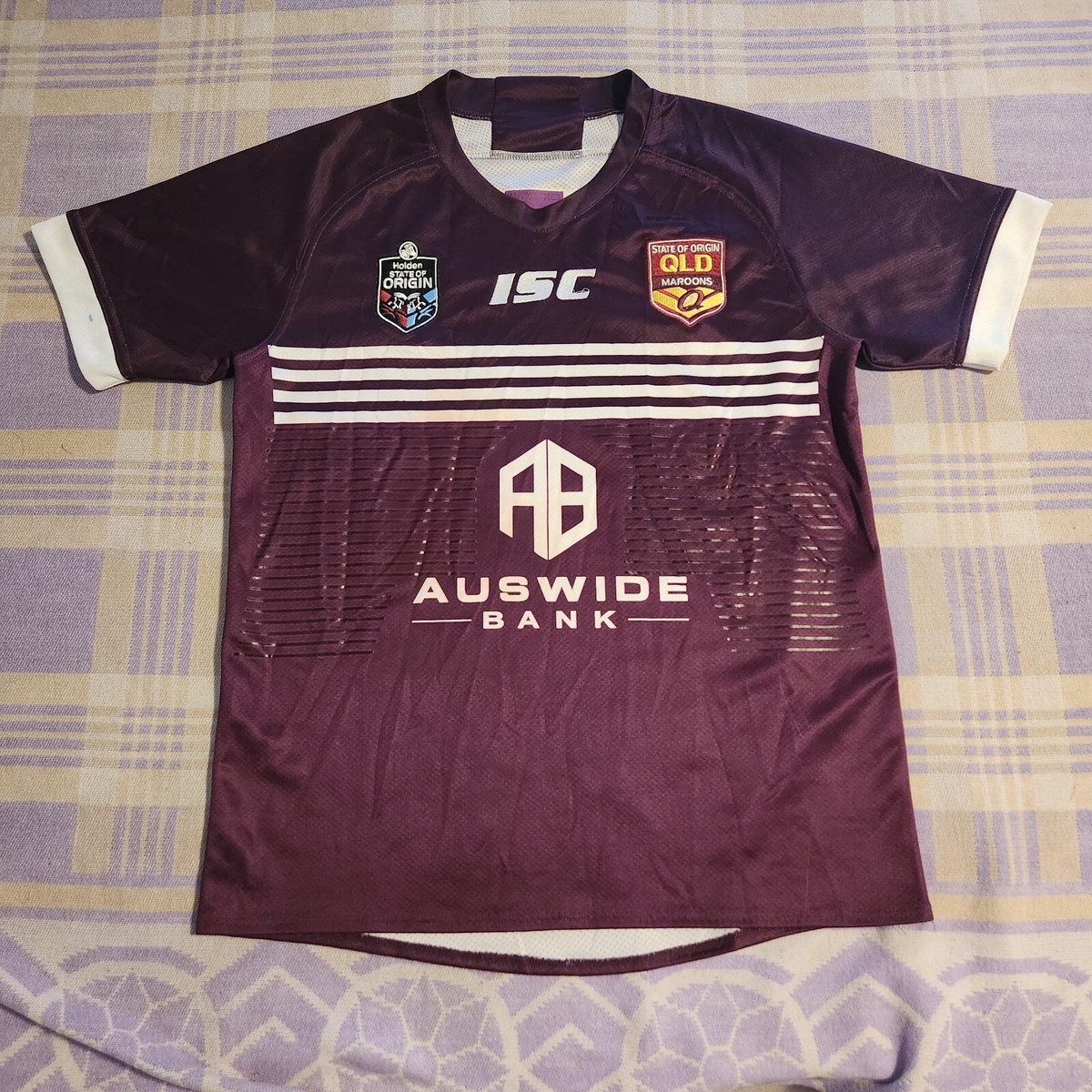 QLD Maroons State Of Origin Canterbury Jersey 2009 ISC Auswide