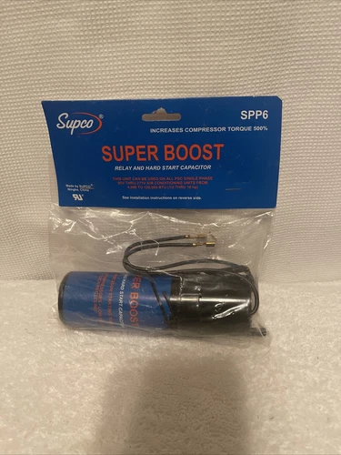 Supco SPP6 Super Boost Relay & Hard Start Capacitor Starter POW-R-PAK 500%