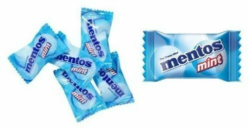 Mentos Mint x 540g Pillow Pack 200 Chews Candy Buffet Bulk Lollies Party Favors - image 3 of 4