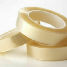 2pk Clear 1 inch Polyester Masking Tape for Powder Coating Plating Anodizing