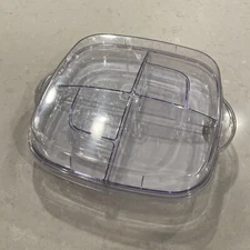 Pampered Chef Cool & Serve Square Tray #2292 Deviled Eggs Veggie Server Retired