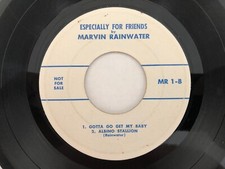'55 Country Bop 45 MARVIN RAINWATER Gotta Go Get My Baby MR hear
