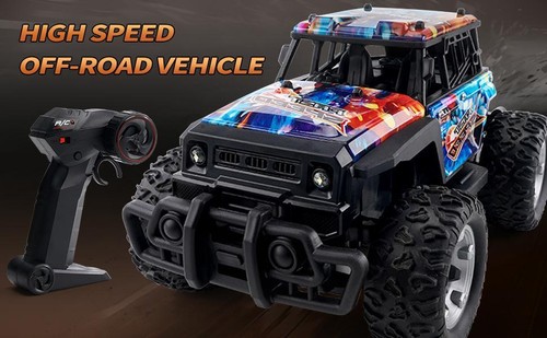 JJRC Q181 1:20 RC Monstertruck 30km/h Off Road Racer mit LED Dual Motoren - Bild 9 von 26