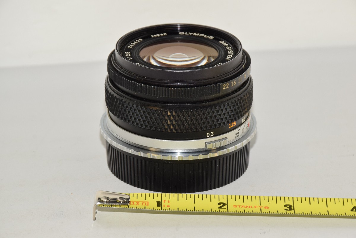 Olympus OM System ZUIKO Auto-W 28mm f/2.8 MF Lens - Scratches on