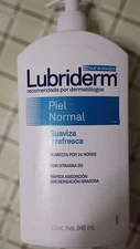 LUBRIDERM NORMAL SKIN CREAM NET WT 31.96 FL OZ  MADE MEXICO PIEL NORMAL HUMECTA
