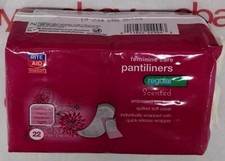 Rite Aid Scented Pantiliners Regular 22 Pantiliners Made in USA New