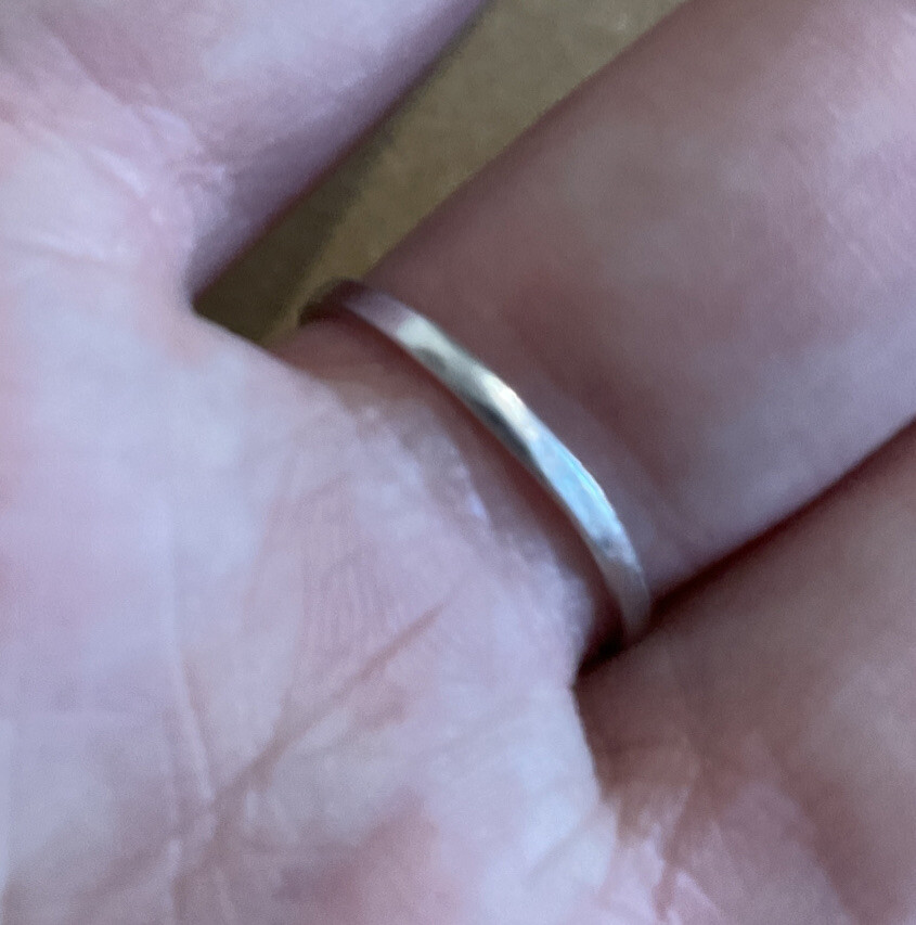 Flower Solid Sterling Silver 925 Ring Pretty Leaf… - image 7