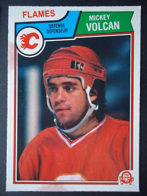 NHL 94 Mickey Volcan Calgary Flames O-Pee-Chee 1983/84