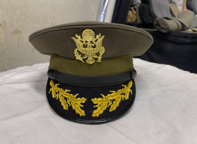 WW2 US American USAAF Army Military General Officers Crusher Visor