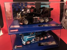 Carrera Digital 132, 2 X Carrera Race  Truck *** Bundle  Black and Blue ***