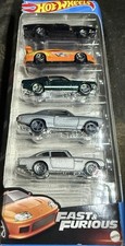 Mattel Hot Wheels Fast  Furious 5 Car Pack Charger Supra MUSTANG