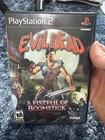 Evil Dead: A Fistful of Boomstick PS2 COMPLETE Manual CIB Pristine Condition