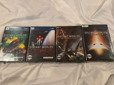 Lot Of 4 Distant Worlds PC M Matrix Games Computer Sci-Fi New Sealed