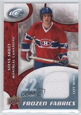 2009-10 Upper Deck Ice Frozen Fabrics Steve Shutt #FR-SS HOF 2a8