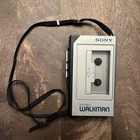 Sony WM-1 Walkman Vintage Cassette Player W/ Strap *PLAYS ONLY (NO FF/REW) READ