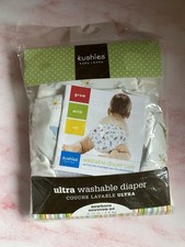 Kushies Ultra Washable Diaper Newborn 4-10lbs