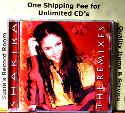 CD Shakira The Remixes Estoy Aqui EX++ NICE COPY - Latin POP DANCE