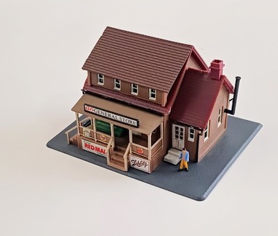 R.O.C. HO SCALE AL'S GENERAL STORE BUILDING