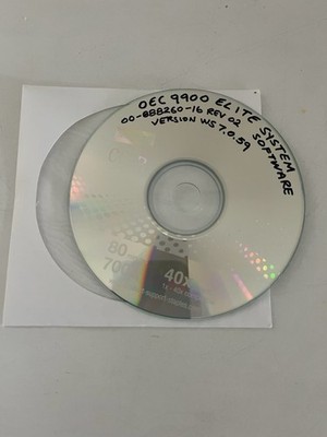 GE OEC 9900 Elite ''C'' Arm Software P/N 00-888260-16 Rev 02 Version WS 7.0.59
