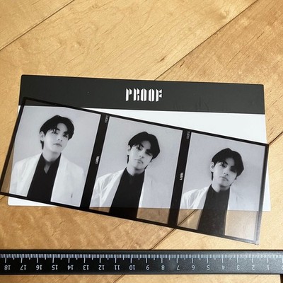 PROOF 3 cut photo weverse limited random BTS Tae Tae V Taehyun 4D