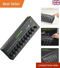 Image of Professional 10-Channel Sound Mixer with Independent Controls & USB-C Power