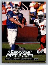💎2000 Ultra Football #163 Kerry Collins - New York Giants💎