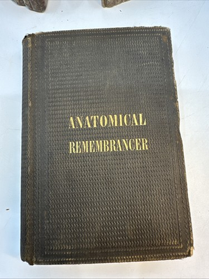 #ad #ad 1855 Anatomical Remembrancer Pocket Anatomy Medical Handbook O38 $49.99