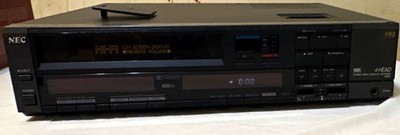 NEC N965U VHS VCR 4 Head Hi-Fi Stereo Dolby Original Remote Partially Tested
