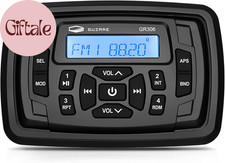 Marine Stereo Bluetooth Waterproof Boats Golf Cart Radio Digital Media Stereo Re