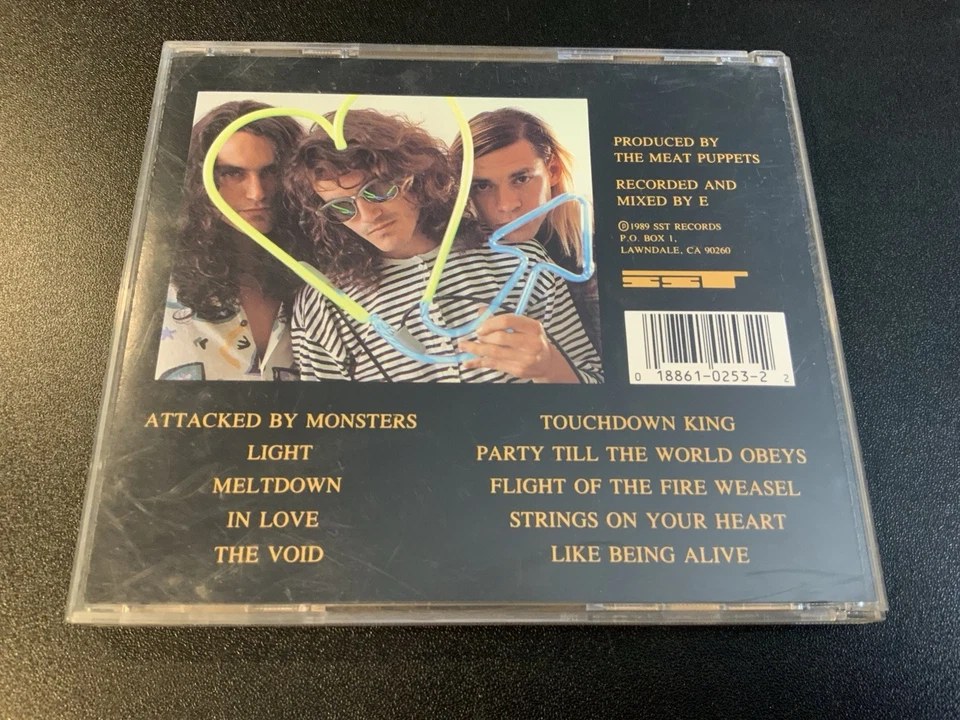 MEAT PUPPETS Monsters CD (1989, SST Records) OOP Foto 2 de 4