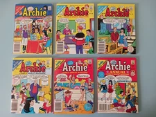 6 Archie Comics Digest Paperback Comic Books 83 84 90 92 93 Annual 52