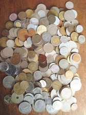 Lotto Lavoro Assortito Collezione MONETE MONDIALI - 1kg