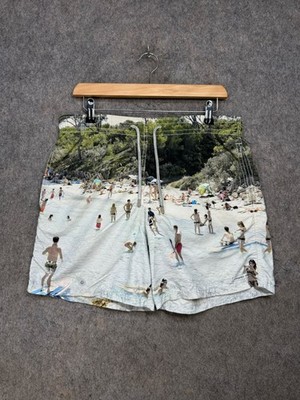 Vilebrequin x Massimo Vitali Badeshorts Herren Large Multi Beach Limited Edition