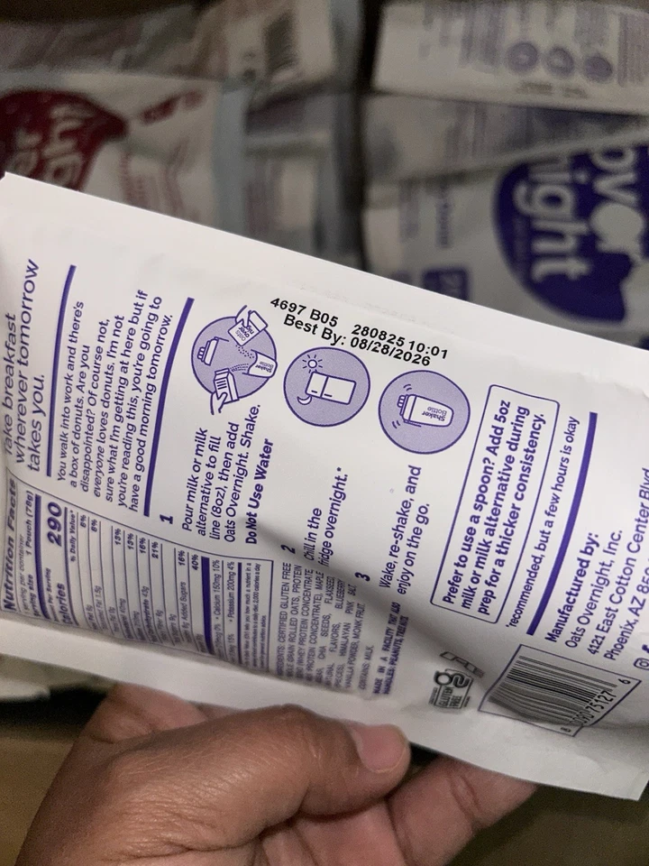 Avena durante la noche: paquete variedad de 14 Foto 4 de 4