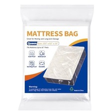 Mattress Bag for Moving Storage - Plastic Waterproof Mattress Protector Cover,He